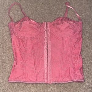 Pink Corset Top